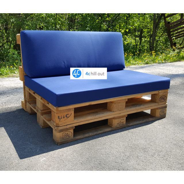 Sedežna blazina za palete-120x80x10cm, outdoor tkanina