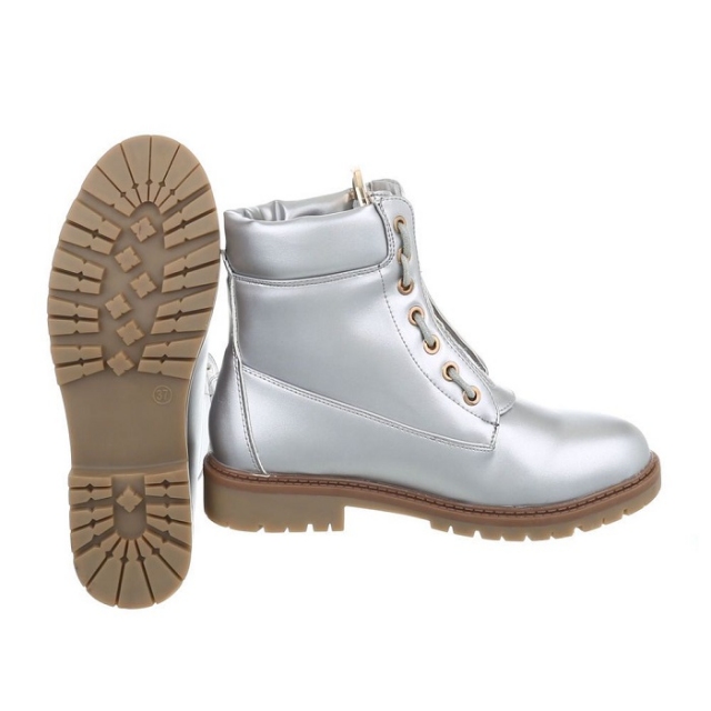 Bulerji z debelejšim podplatom srebrni: 37