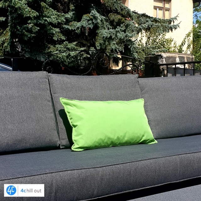 Okrasna, dekorativna blazina 4Chill Out 35x55cm zelena OUTDOOR tkanina