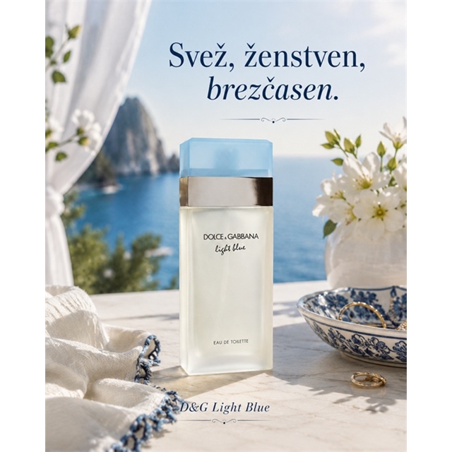 DOLCE&GABBANA ženski parfumi Light Blue 50ml EDT