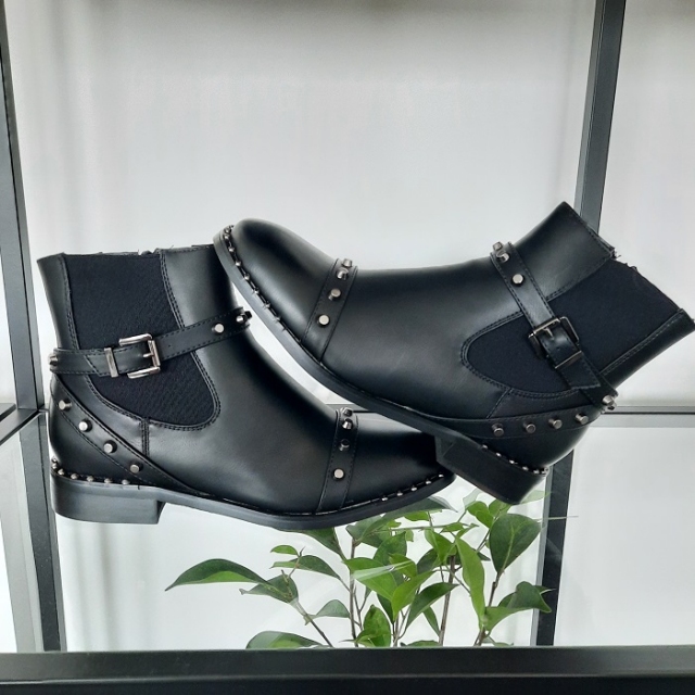 Elegantni ženski gležnarji z netki: 36, 37