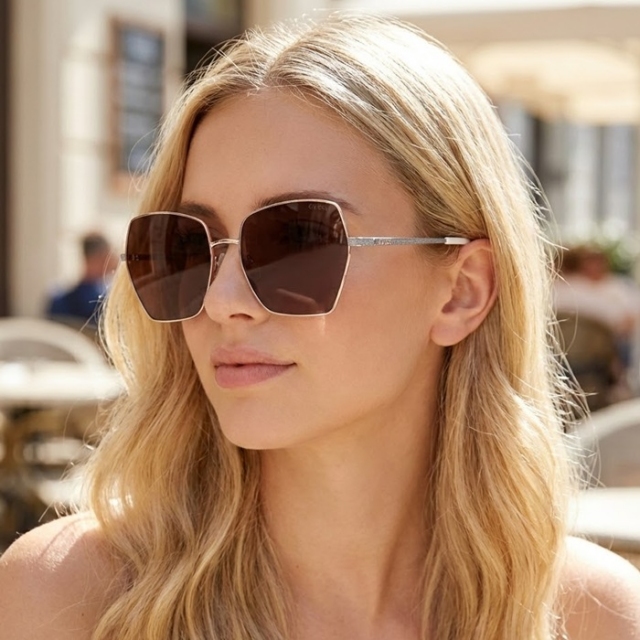 GUESS sončna očala GF6137 28F