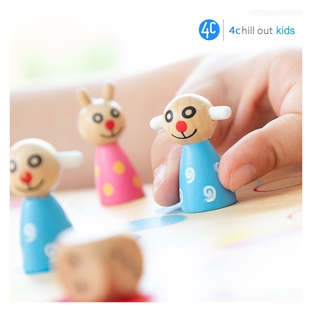 Lesena namizna igra človek ne jezi se