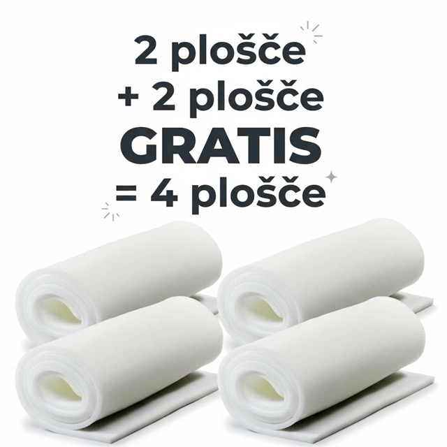 Poliuretanska pena trša 100x200x2cm: 2+2 GRATIS