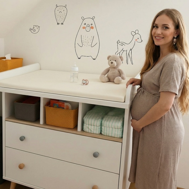 Previjalne podloge za previjanje 80x90x3cm