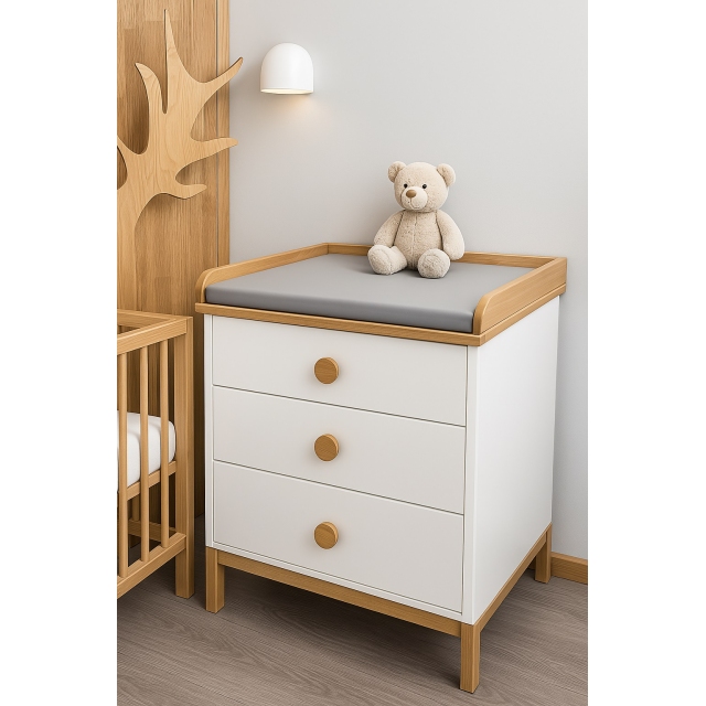 previjalna podloga, siva barva, previjanje, previjalna blazina, previjalna miza, satler, magicland