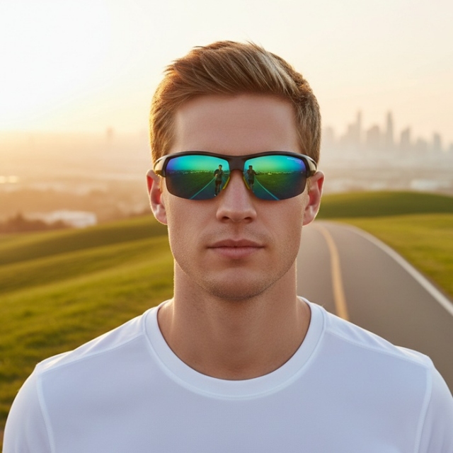 SKECHERS športna sončna očala SE5144 01R, polarizirana