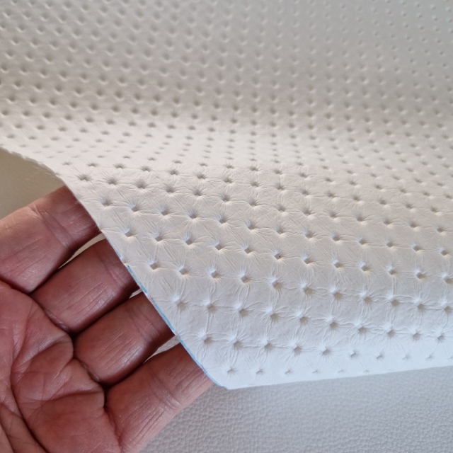 Umetno usnje, kos 90x46cm, bela