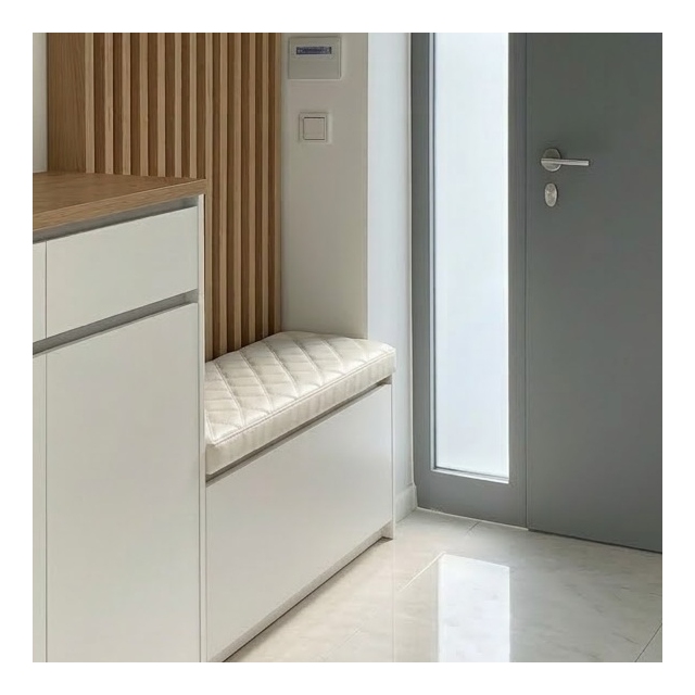 Blazina za klop 35x80x5cm prešito umetno usnje