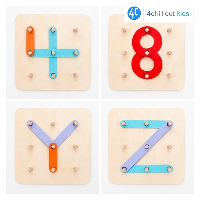 Namizna Igra za Ustvarjanje Črk in Številk