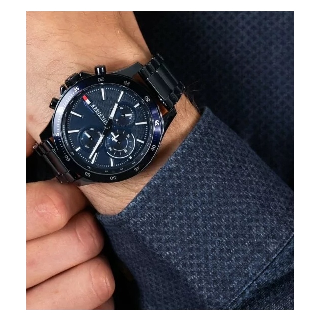 TOMMY HILFIGER moške ure 1791720 Bank